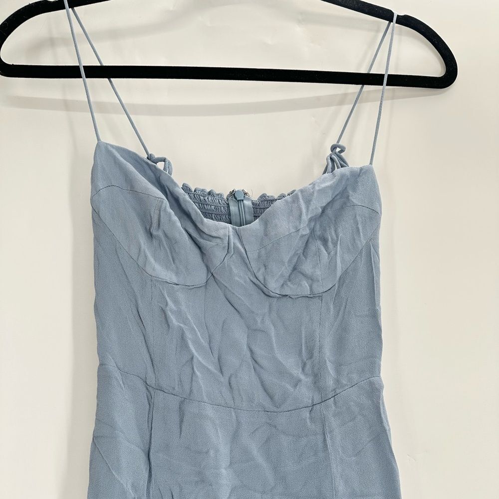 Reformation Juliette Dress in Mineral Blue Size 4 - Picture 6 of 13